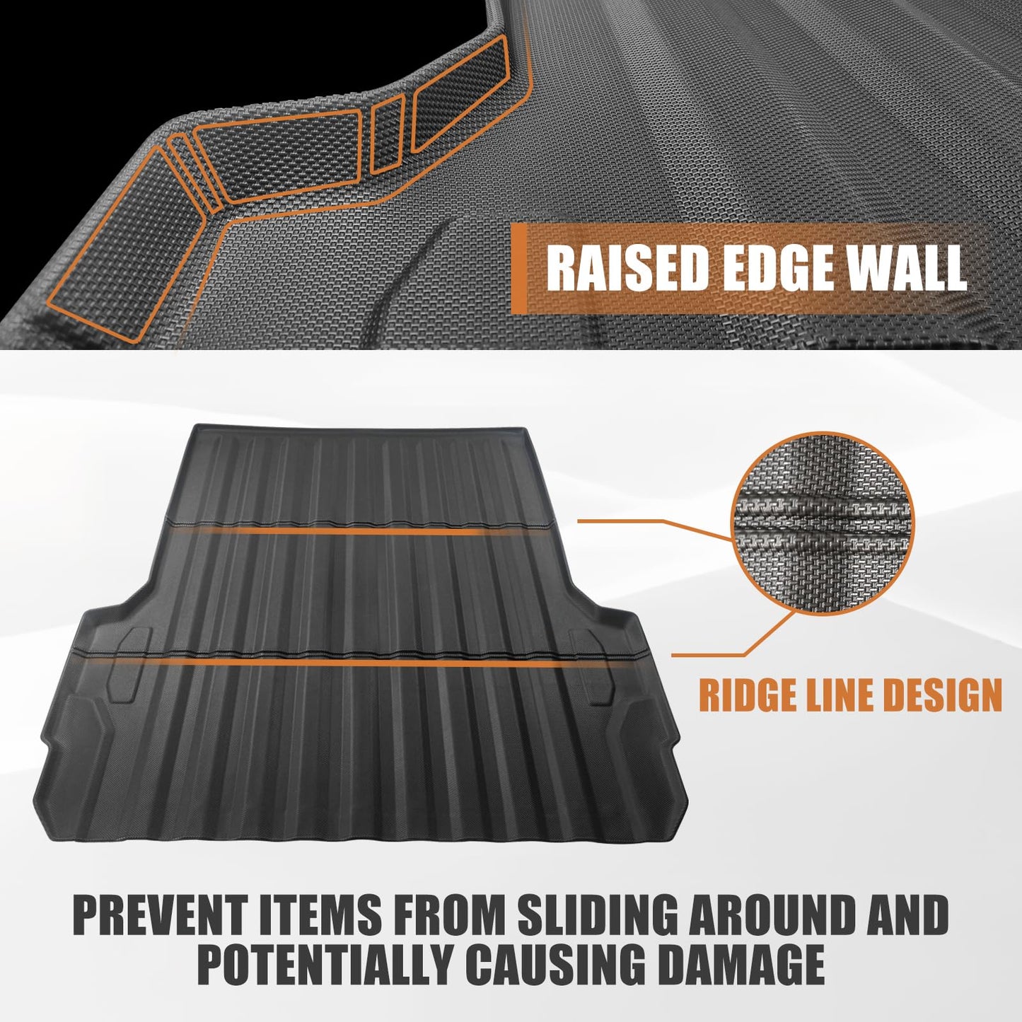 Truck Bed Mat for Chevy Colorado/GMC Canyon 2023-2025