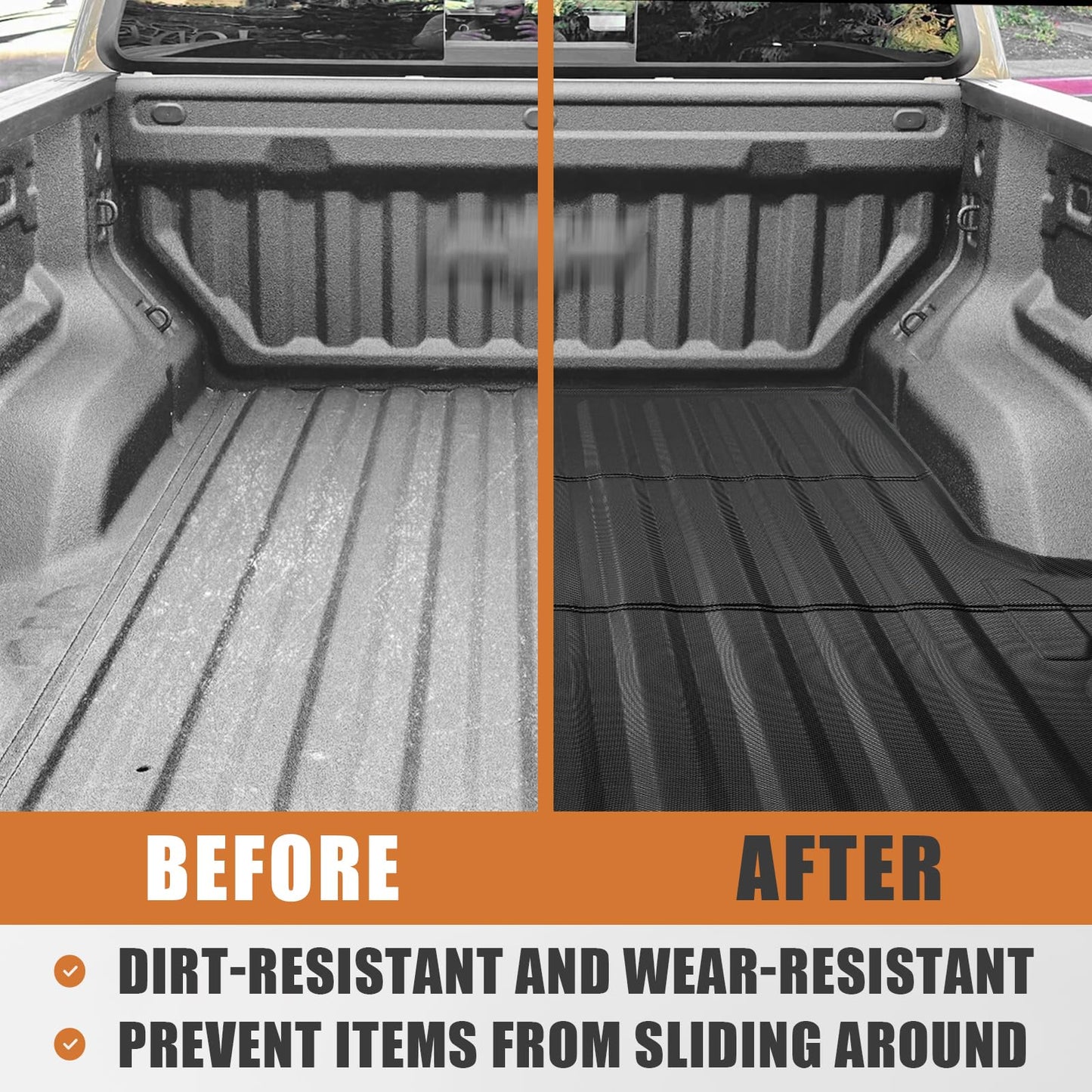 Truck Bed Mat for Chevy Colorado/GMC Canyon 2023-2025