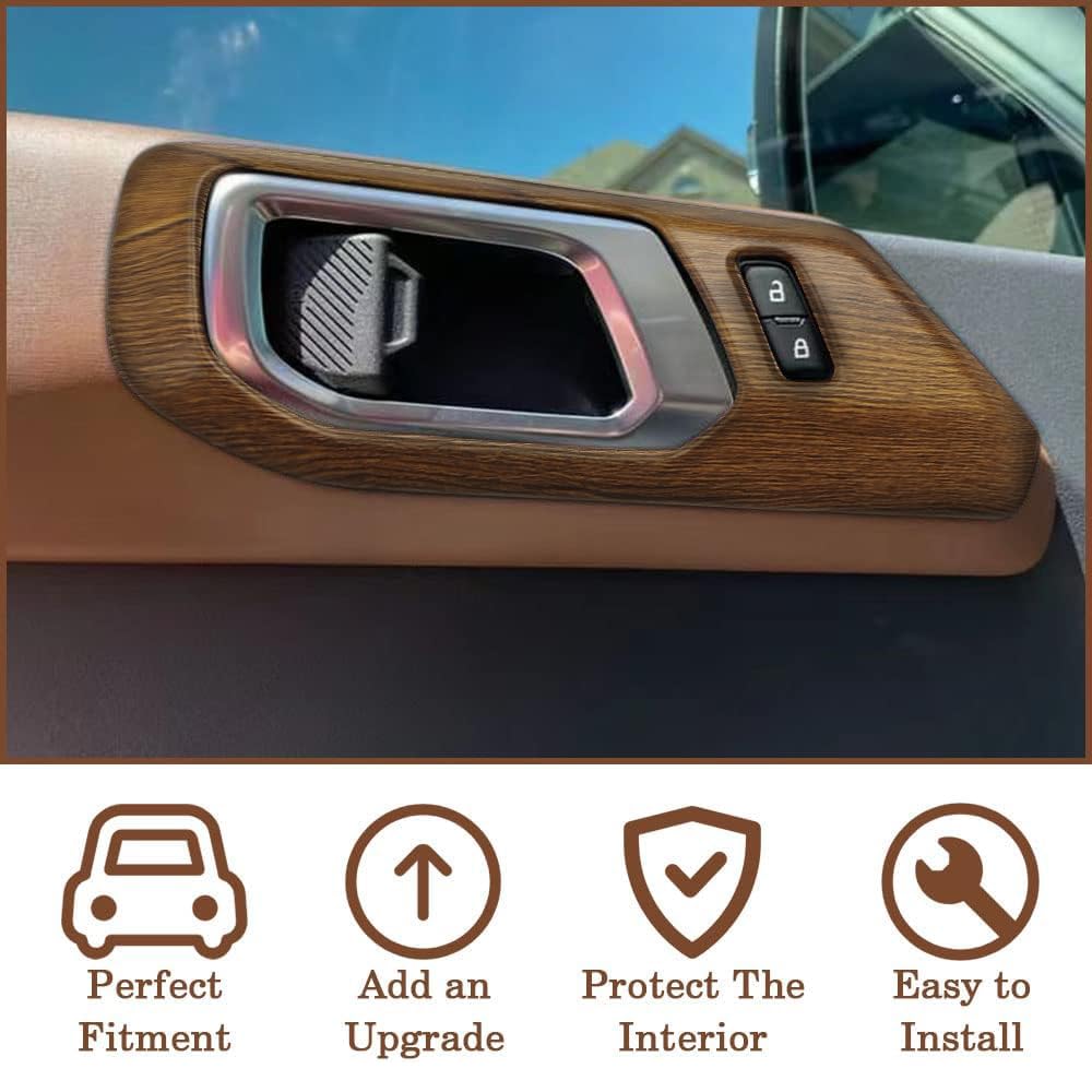 Interior Trim Cover 9 pcs Set for Bronco 4 Door 2021-2024