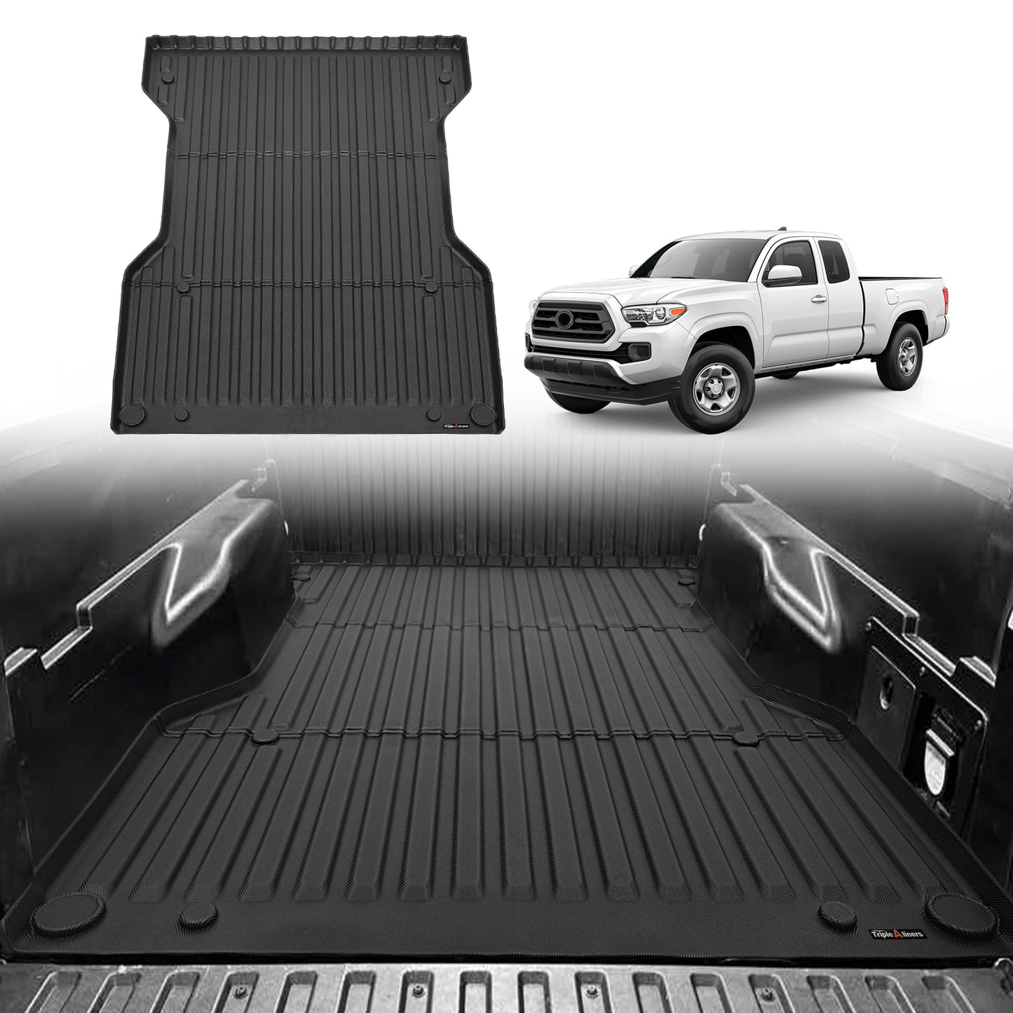 Truck Bed Mat for 2005-2023 Toyota Tacoma 6FT Bed