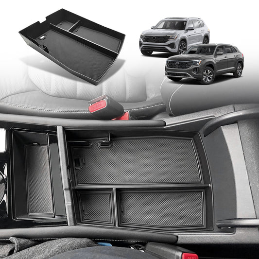 Muslogy for 2024 VW Altas And Cross Sport Center Console Organizer