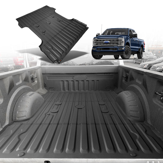 Truck Bed Mat for Ford Super Duty 2017-2024 F250/F350/F450 6.8 Feet Standard Bed