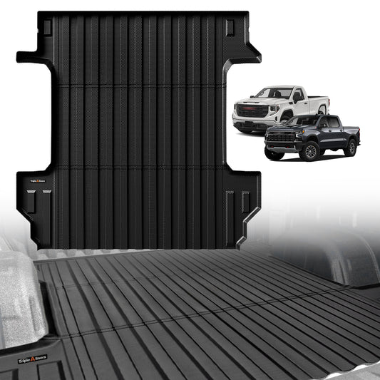 Trunk Bed Mat for Chevy Silverado/GMC Sierra 1500 2019-2025 5'8'' (69.9inch) Short Bed