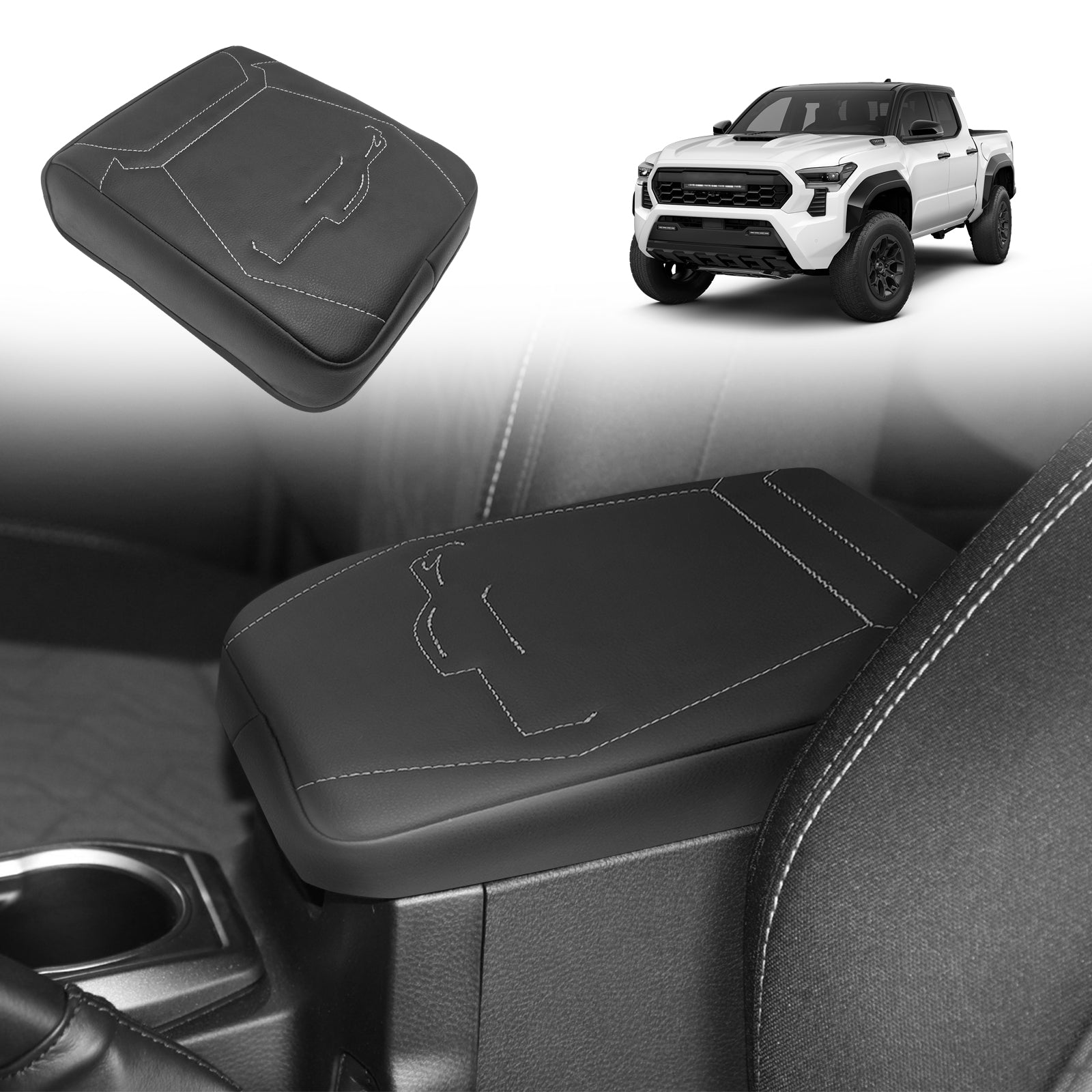 Center Console 2019 Toyota Tacoma Wireless Charging Console
