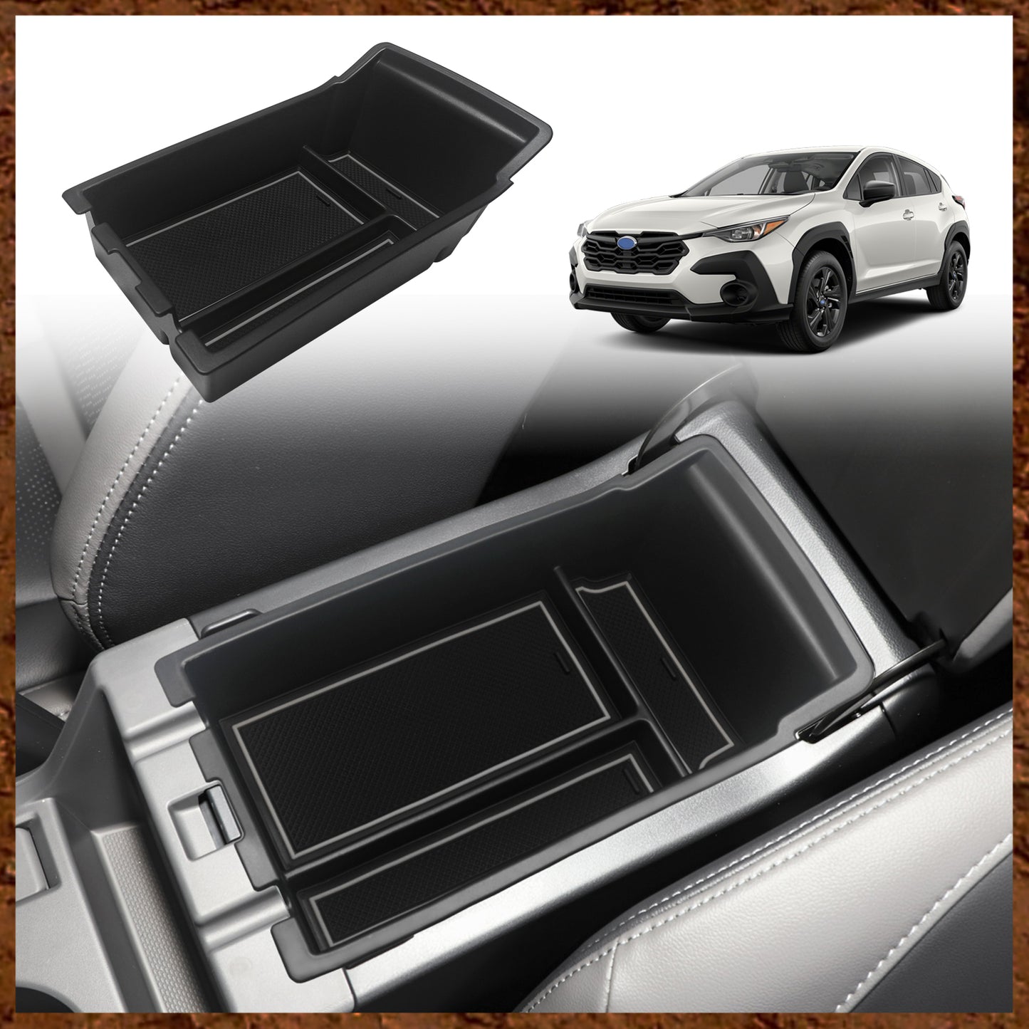 Center Console Organizer for Subaru Crosstrek 2024