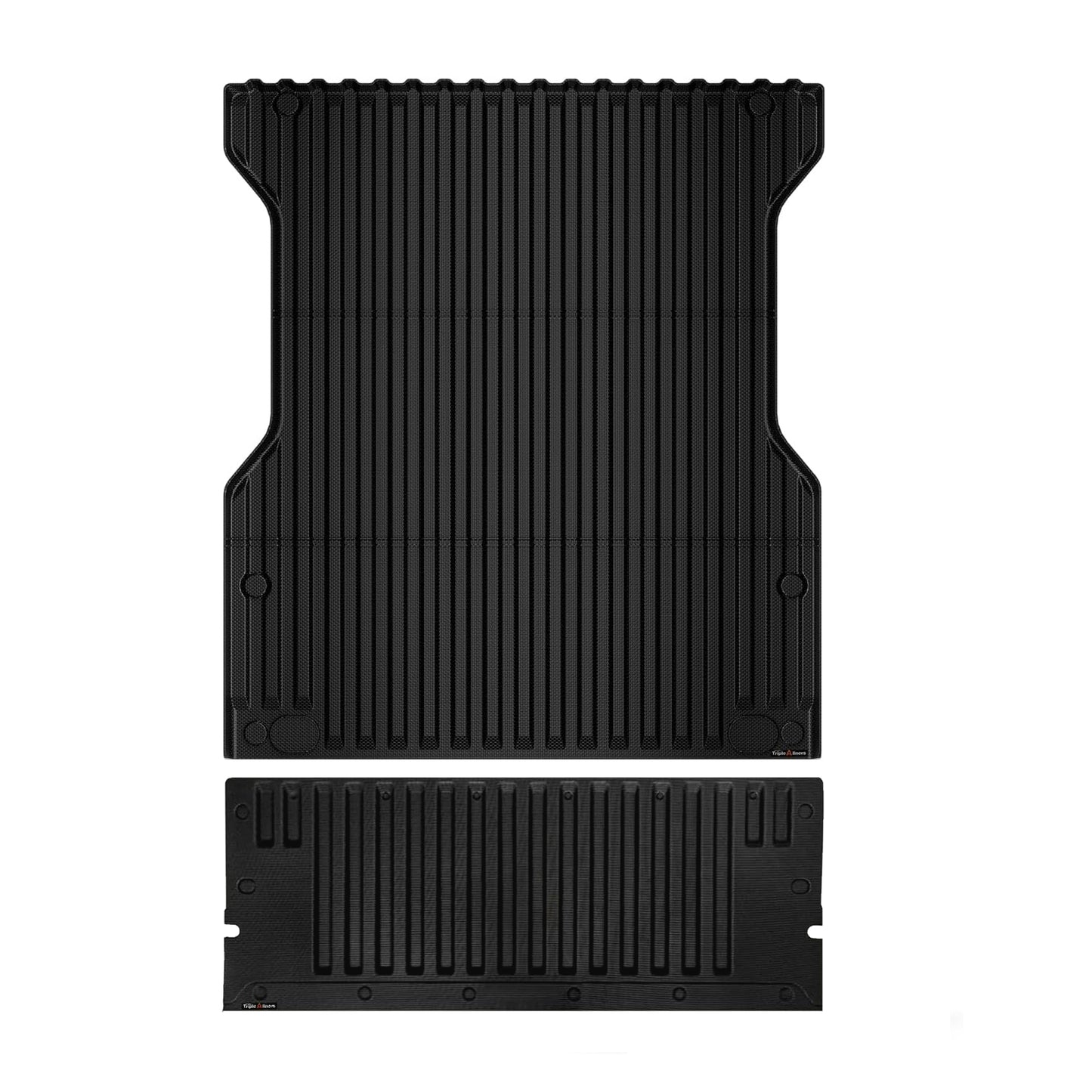 Floor Mats&Truck Bed Mat&Tailgate Mat Full Set All Weather Liners for 2024+ Toyota Tacoma