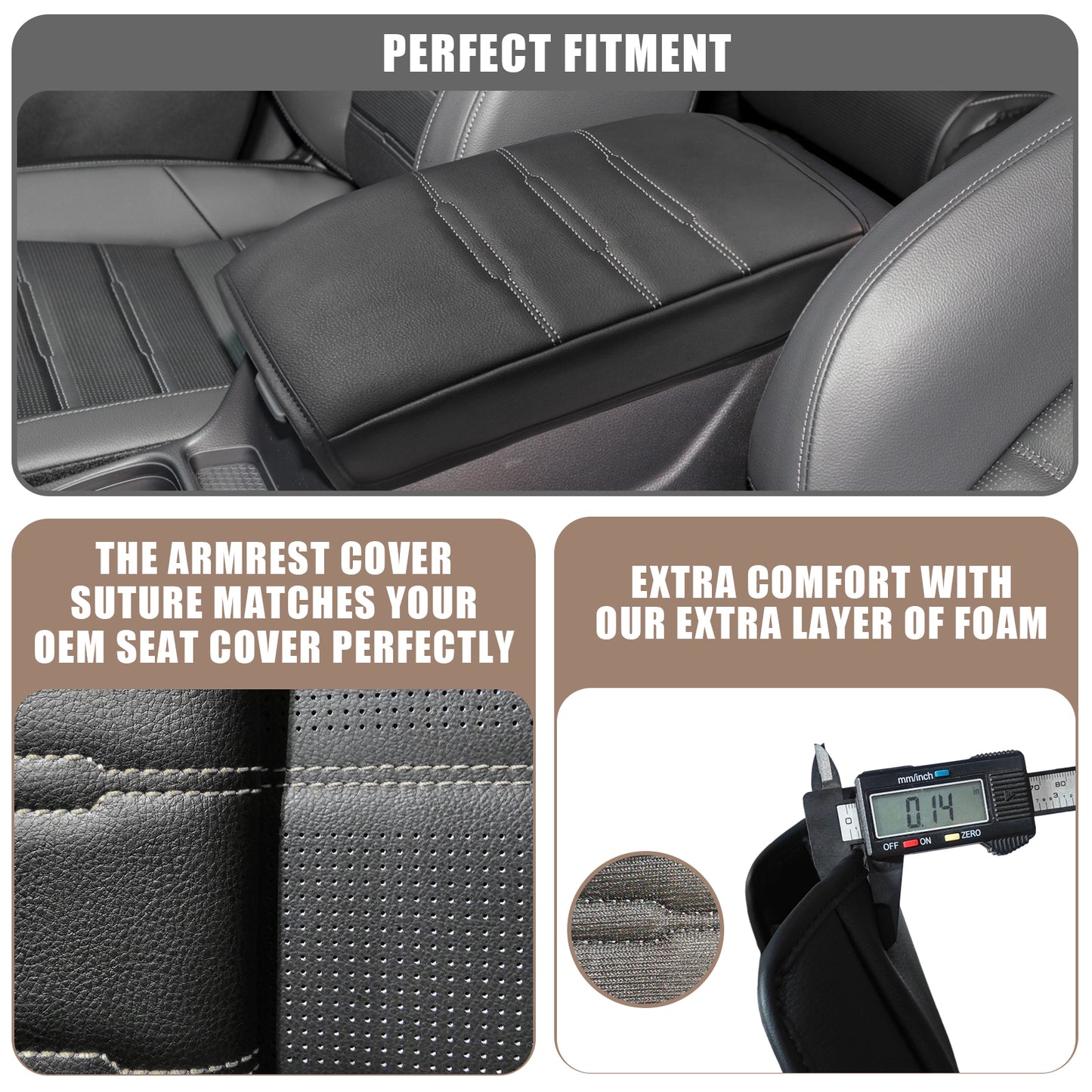 Center Console Armrest Cover for 2023 CR-V