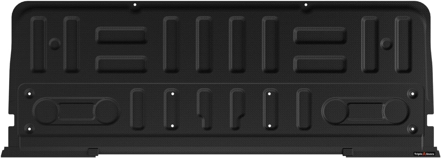TripleAliners Tailgate Mat Compatible with 2015-2020 Ford F150 Accessories, Tailgate Cover Custom Fit All Weather Protection Pickup Liner