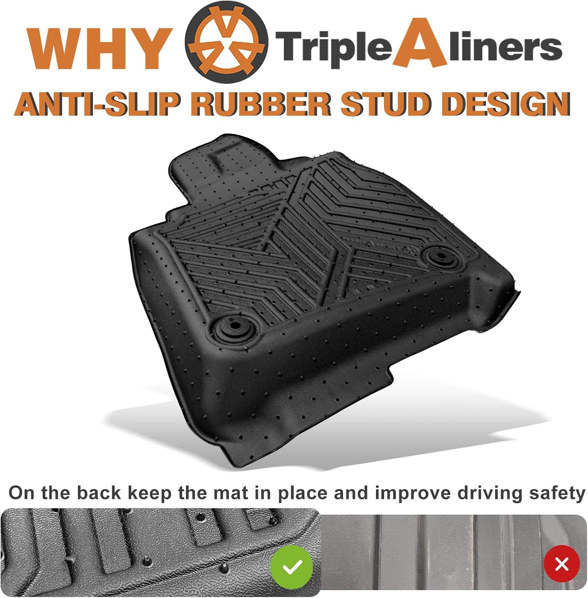 All-Weather Floor Mats for 2026 2027 Rivian R2|for Rivian R2 Standard/Premium/Performance| Protect from Dirt, mud and snow Floor Liner Full Coverage Cargo Liner Anti-Slip