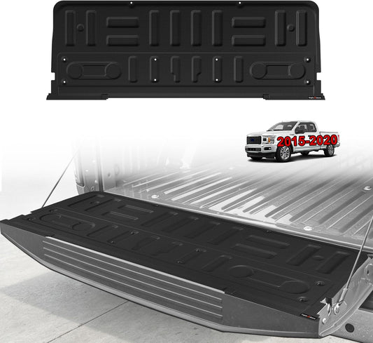TripleAliners Tailgate Mat Compatible with 2015-2020 Ford F150 Accessories, Tailgate Cover Custom Fit All Weather Protection Pickup Liner