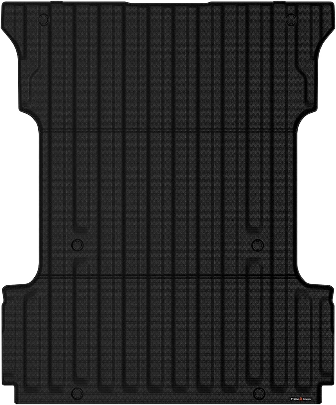 TripleAliners Truck Mat Compatible with 2024-2026 Ford F150 6.5FT Accessories, Truck Bed Mat Heavy Duty Custom Fit All Weather Protection TPE Pickup Liner
