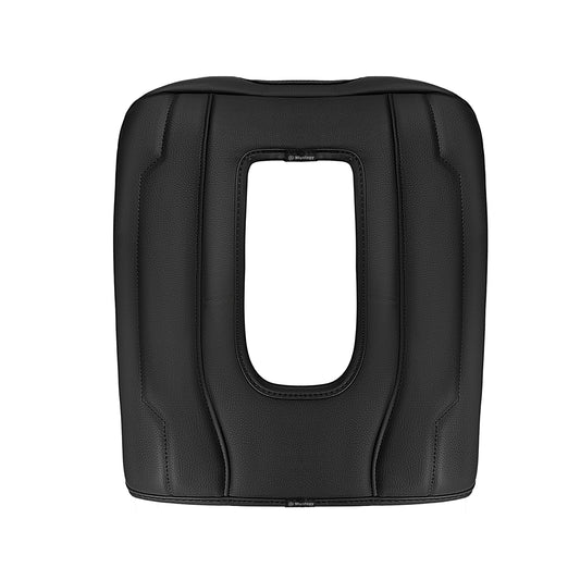 Center Console Armrest Cover Compatible with Chevy Silverado & GMC Sierra 1500 2500 3500 2022-2025 Comfort Armrest Pad Arm Rest Cushion Vegan Leather Protector Regular Thick(Bucket Seat ONLY)