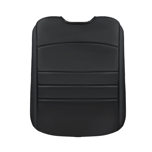 Center Console Armrest Cover Compatible with Dodge Ram1500/2500/3500 2013-2018 Comfort Armrest Pad Arm Rest Cushion Vegan Leather Protector Regular Thick(Bucket Seat ONLY)