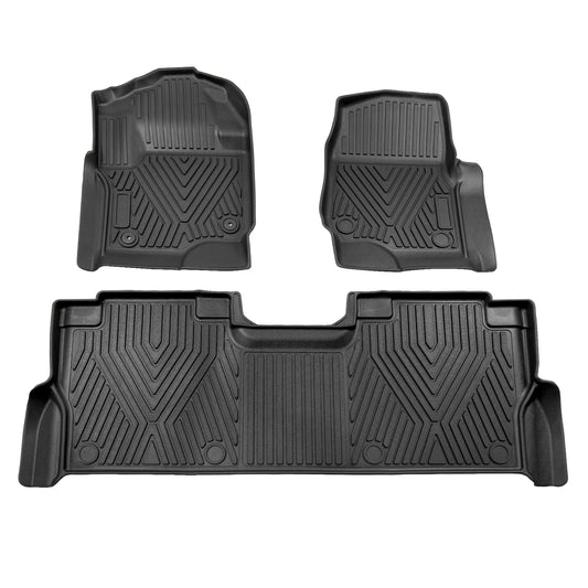 Floor Mats for 2023-2025 F250/F350/F450 Super Duty Crew Cab 1st and 2nd Row