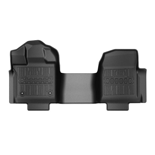 TripleAliners Floor Mats All Weather Liner Compatible with 2015-2025 Ford F150 Regular Cab Accessories 1st Row TPE Liner for Bench Seat with Vinyl Flooring 1pc