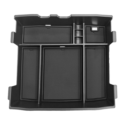 Center Console Organizer for 2023-2024 Ford F250 F350 F450 Super Duty (Fit with OEM Tray)