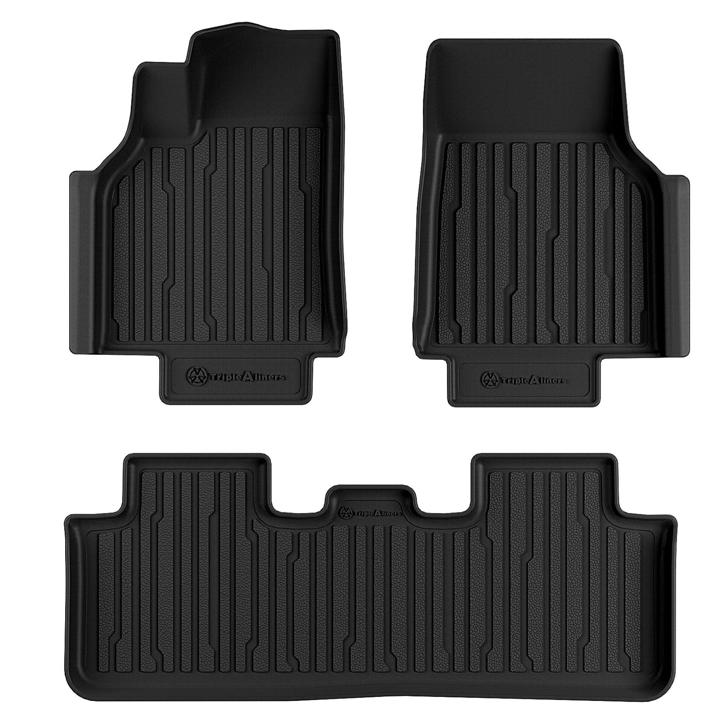 TripleAliners Floor Mats for 2025+ Tesla Model Y Juniper Standard (for Standard Trim ONLY)
