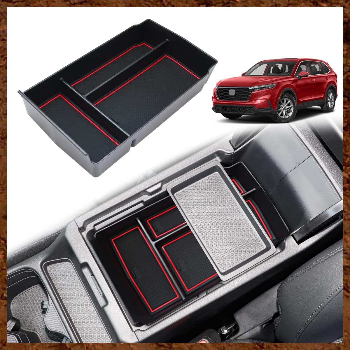 Center Console Organizer Armrest Tray for 2023 CR-V